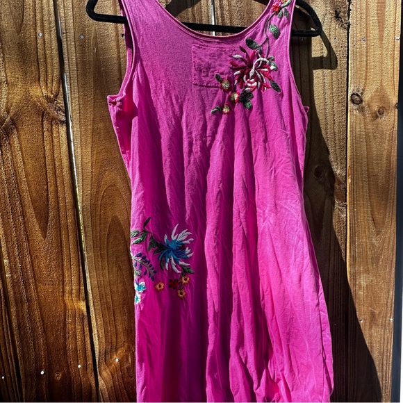 Johnny Was Embroidered Tank Dress - Picture 3 of 6